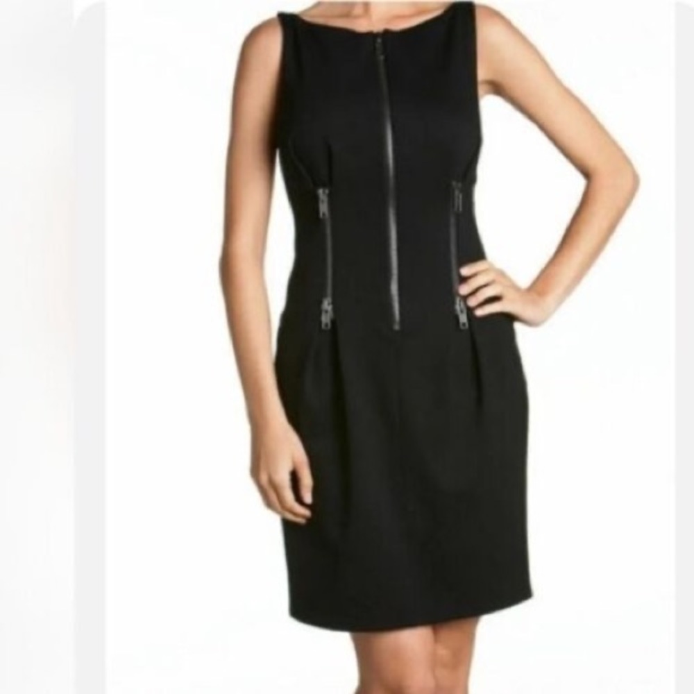 Bailey 44 Chic Black Zipper Mini Dress